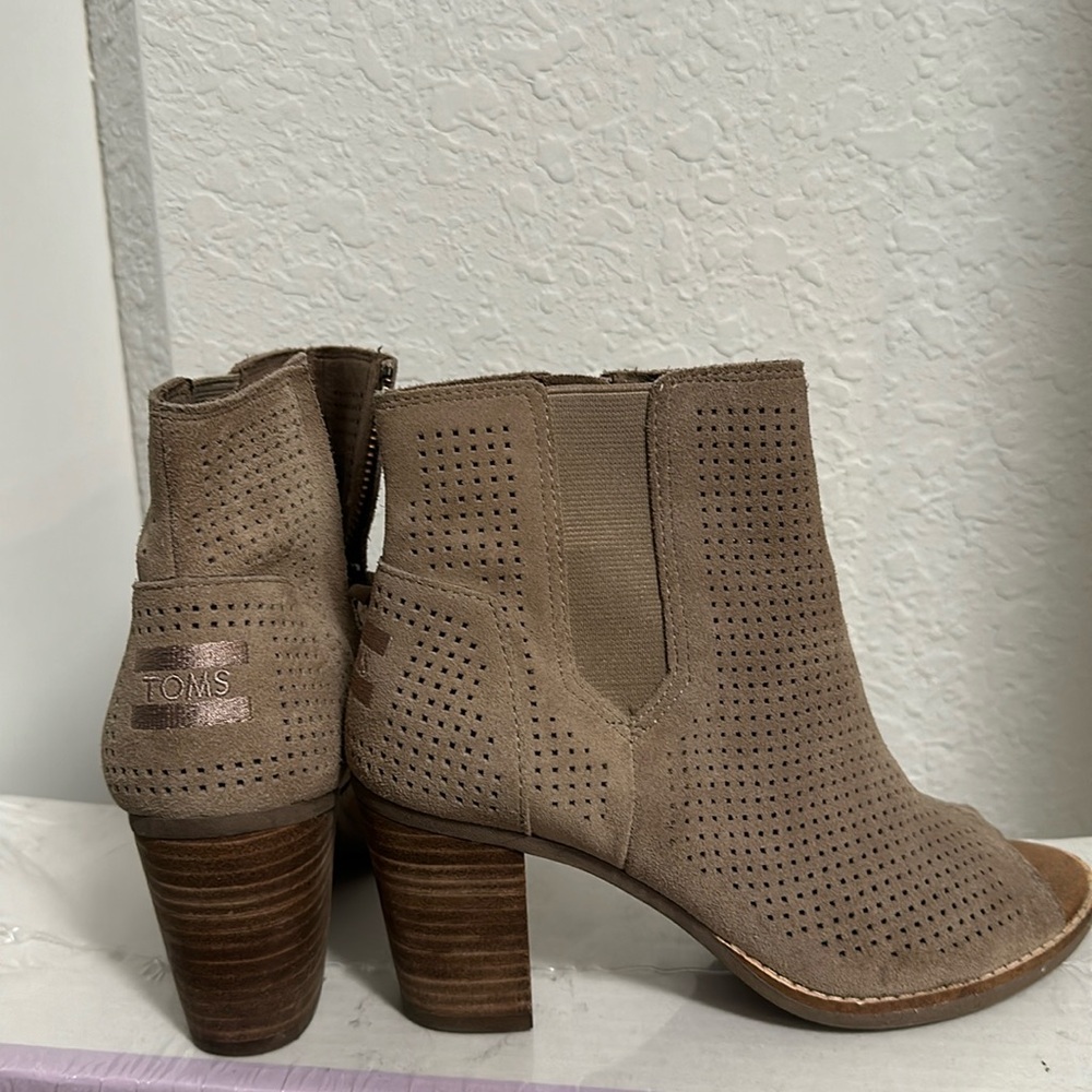 TOMS Women’s Majorca Peep Toe Boot